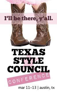 Texas Style Conference - badge by PrettyShinySparkly.com