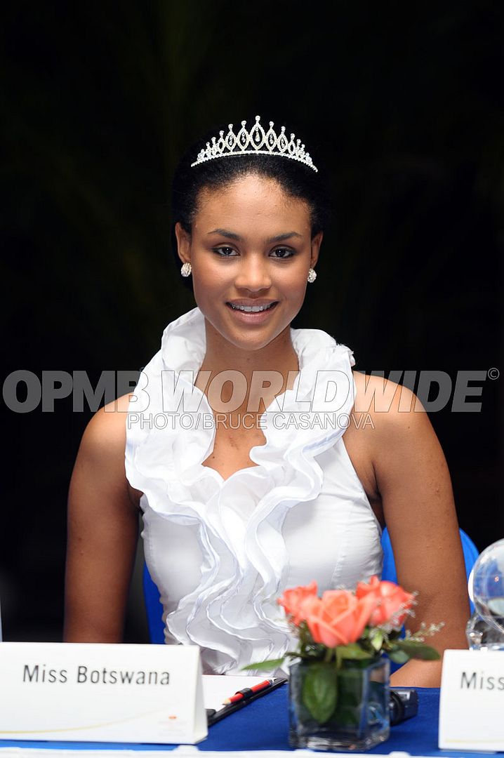 miss world 2010 1st first runner up botswana emma wareus