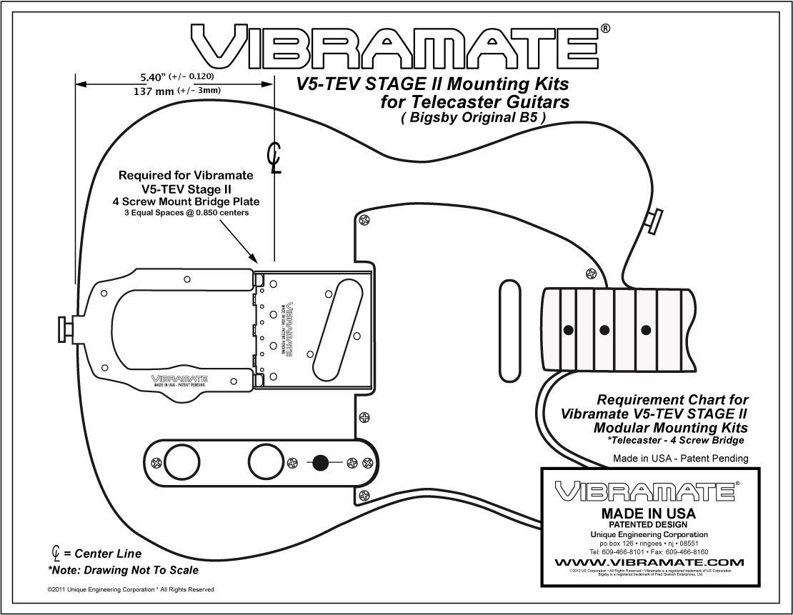 Vibramate mounting requirements