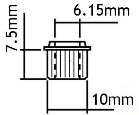 10mm conversion bushing for Gotoh Magnum Lock tuning machines photo BUCBN-MAGLOC4_zps757ad854.jpg