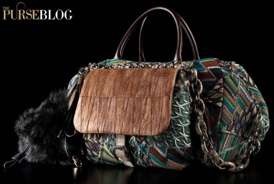 The now infamous Missoni Chicken Foot Bag