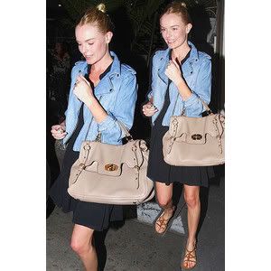 Kate Bosworth - Zambos and Siega's bag for celebrity handbag