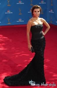 Eva Longoria’s Robert Rodriguez Emmy dress is a split decision
