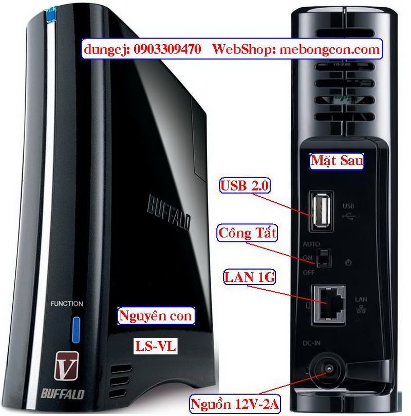 Box LAN Chứa HDD Truy Xuất dữ liệu Qua Cổng LAN, USB: VL, WVL, QVL, XHL, CHL-V2, RHTG - 15