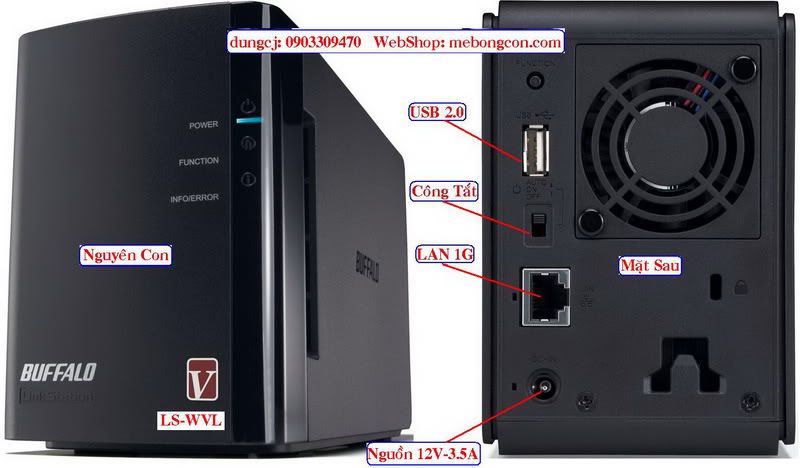 Box LAN Chứa HDD Truy Xuất dữ liệu Qua Cổng LAN, USB: VL, WVL, QVL, XHL, CHL-V2, RHTG