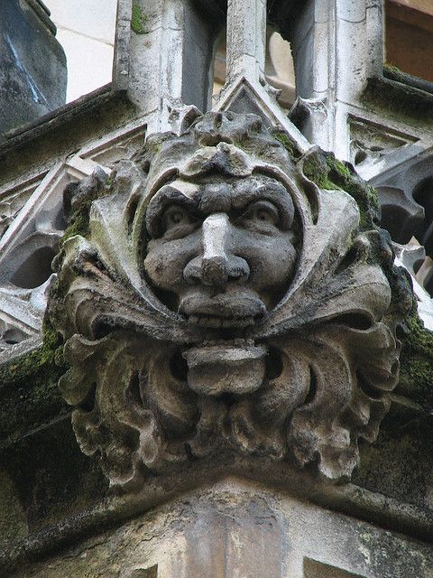 Green Man Carving