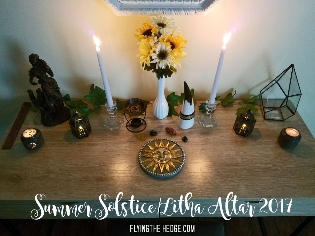 Midsummer Litha Altar 2017 Midsummer Litha Altar 2017