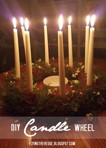 DIY Candle Wheel