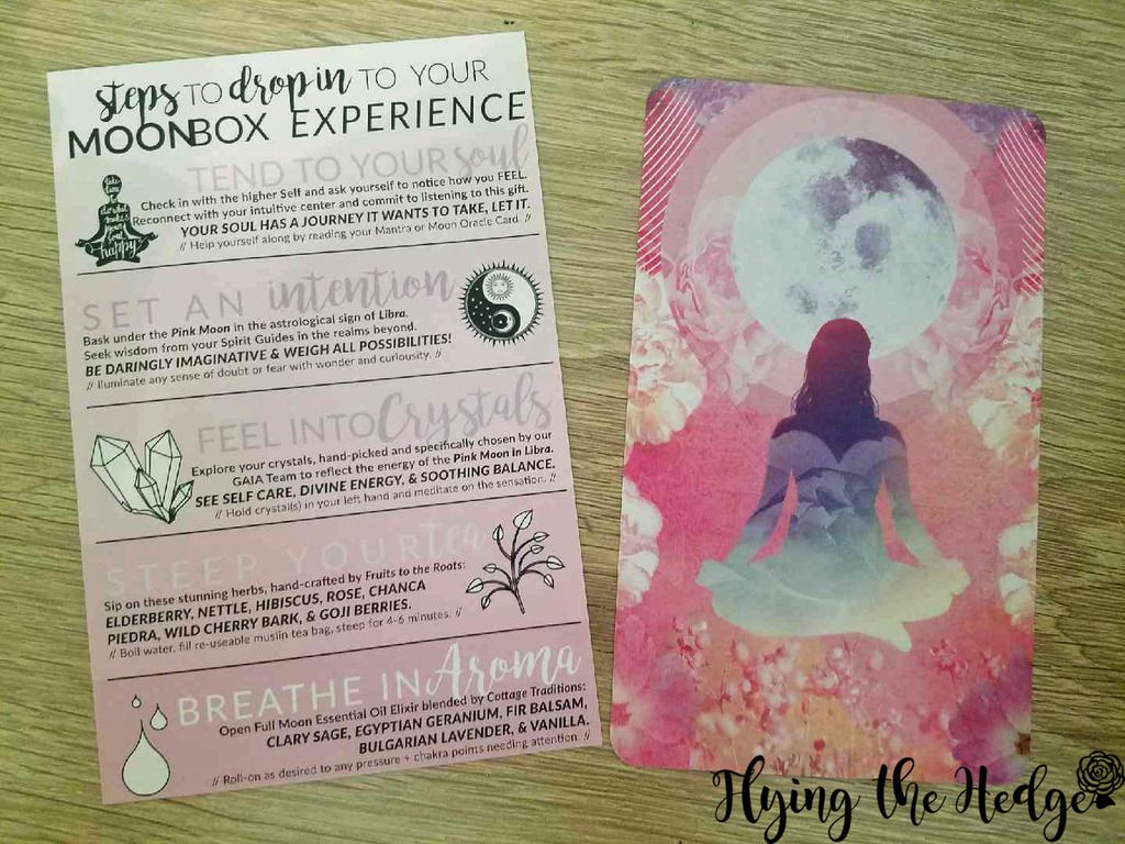 April Moon Box Review: Cards Front April Moon Box Review: Cards Front
