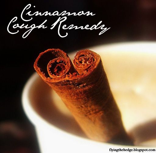 Flying the Hedge Herbal Remedy Cinnamon Cough Remedy