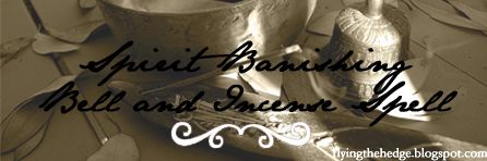 Spirit Banishing Bell and Incense Spell