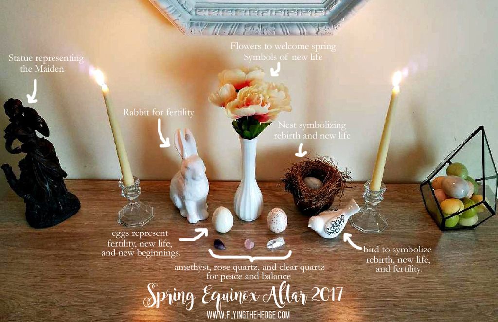 Spring Equinox Altar 2017 Spring Equinox Altar 2017