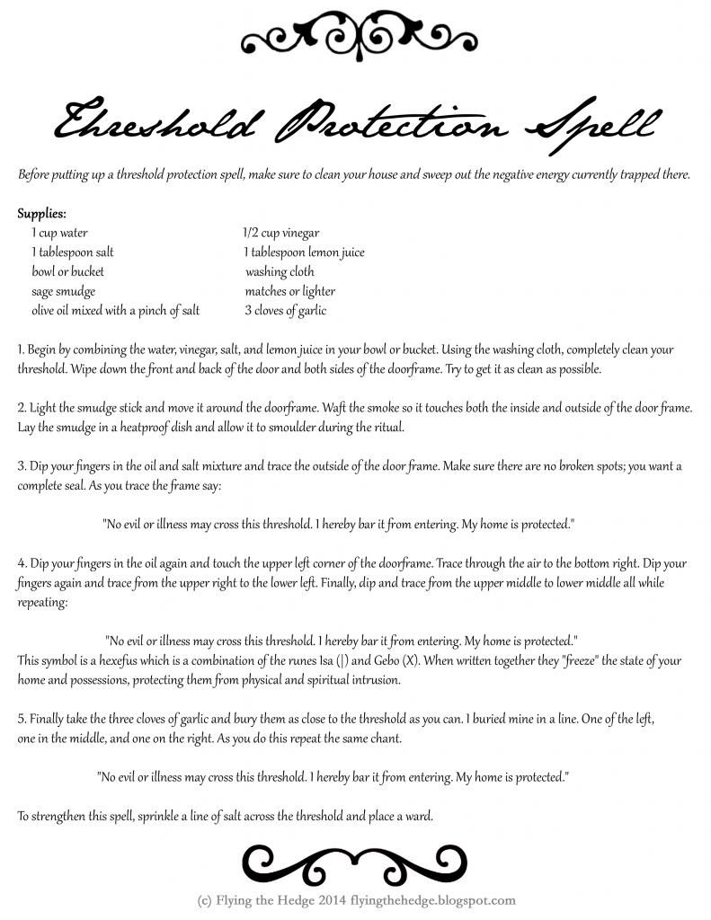 Free BOS Page: Threshold Protection Spell https://drive.google.com/file/d/0B0KnNmfNfzc8VUhwQUVNbGVKZUU/edit?usp=sharing