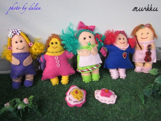 Mollamaija, I made these dolls by myself!