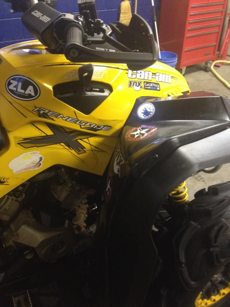 Easy Water Temp Gauge Setup | Can-Am ATV Forum