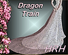 HRH dragon wedding gown train