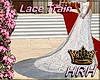 HRH lace wedding and or Edwardian/Victorian vintage train.