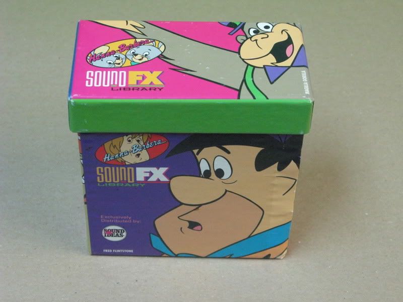 HANNABARBERA SFX LIBRARYSOUND IDEASSOUND EFFECTSBOX SET4/FOUR CD