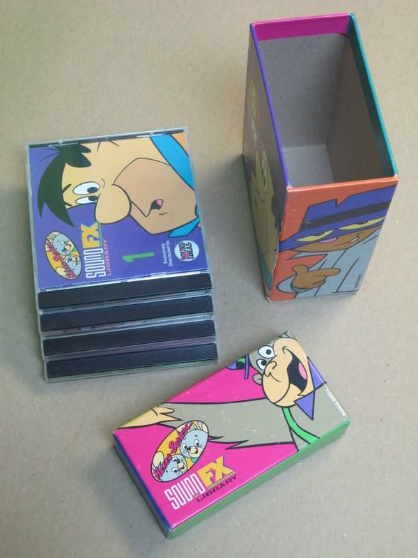 HANNABARBERA SFX LIBRARYSOUND IDEASSOUND EFFECTSBOX SET4/FOUR CD