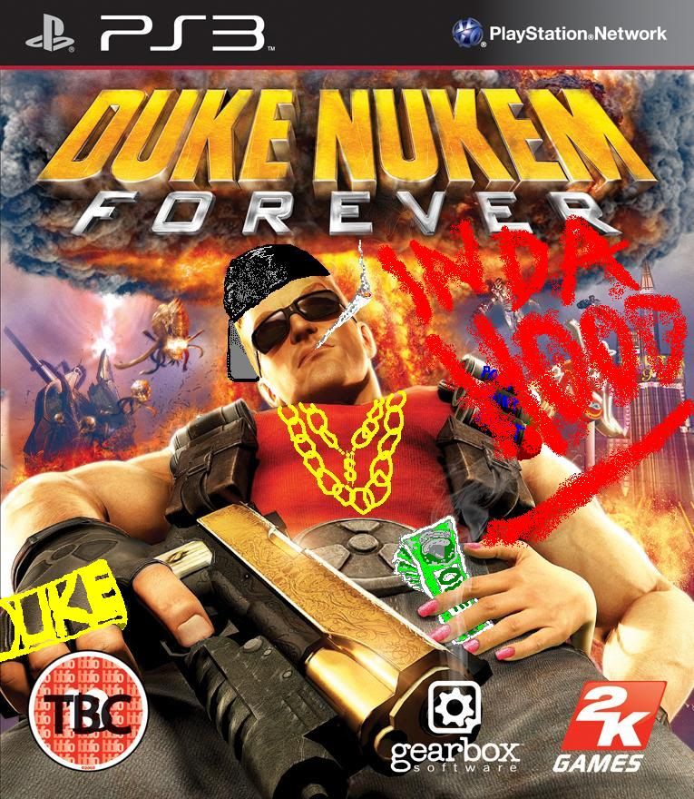 Duke Nukem Forever Cover. Duke Nukem Forever cover art