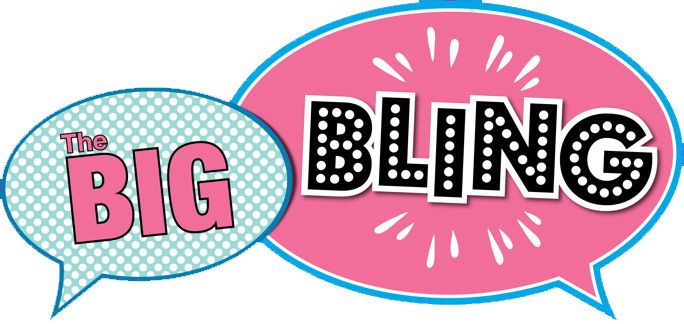 Big Bling Logo - Bling Out Your Fridge - www.blissfulanddomestic.com - Blissful & Domestic