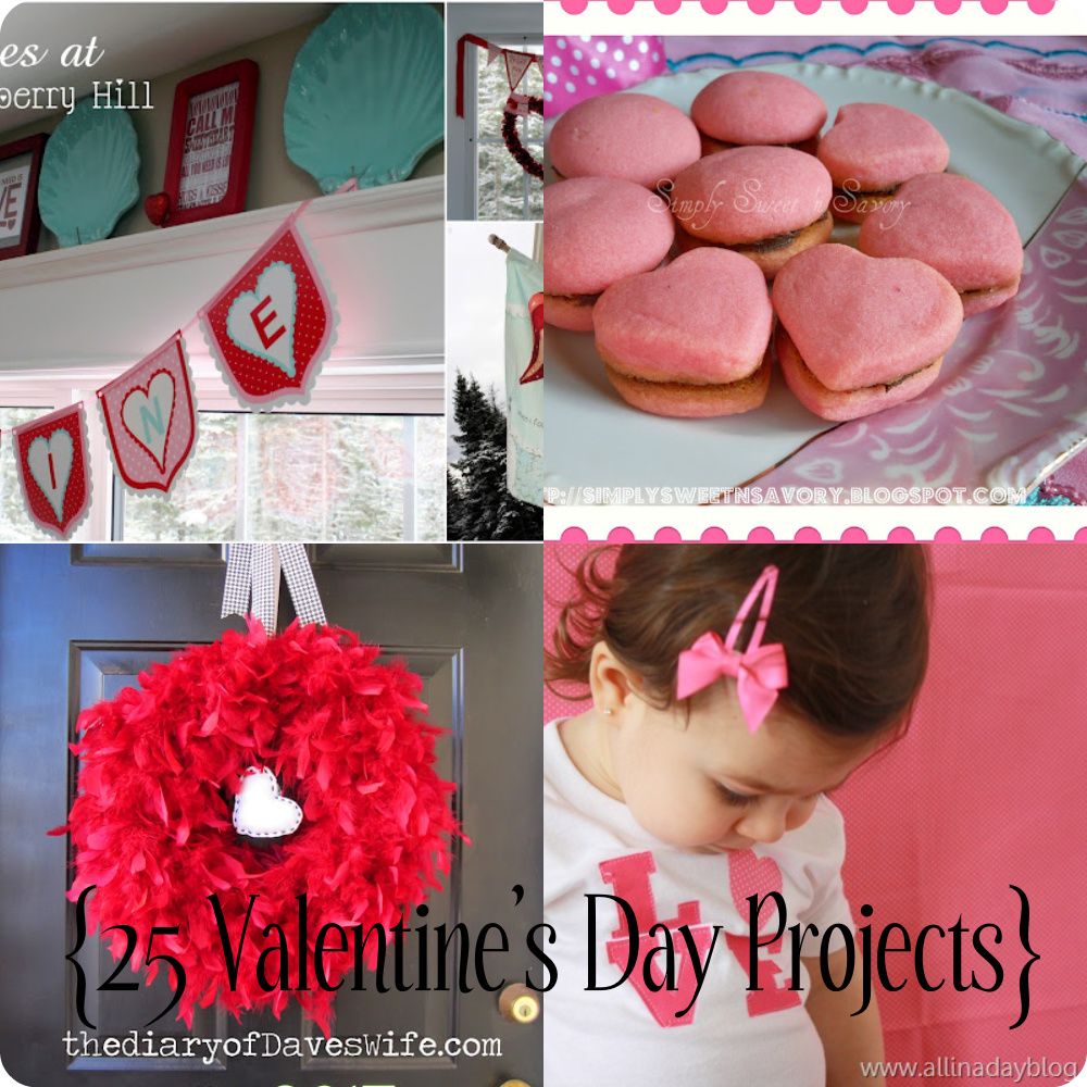 Blissful And Domestic Creating A Beautiful Life On Less {25 Valentine Projects More }