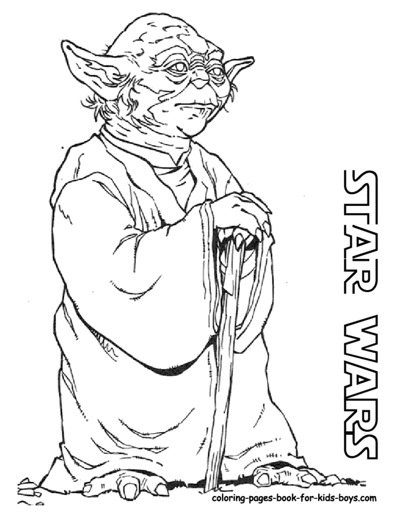 yoda face coloring pages - photo #47