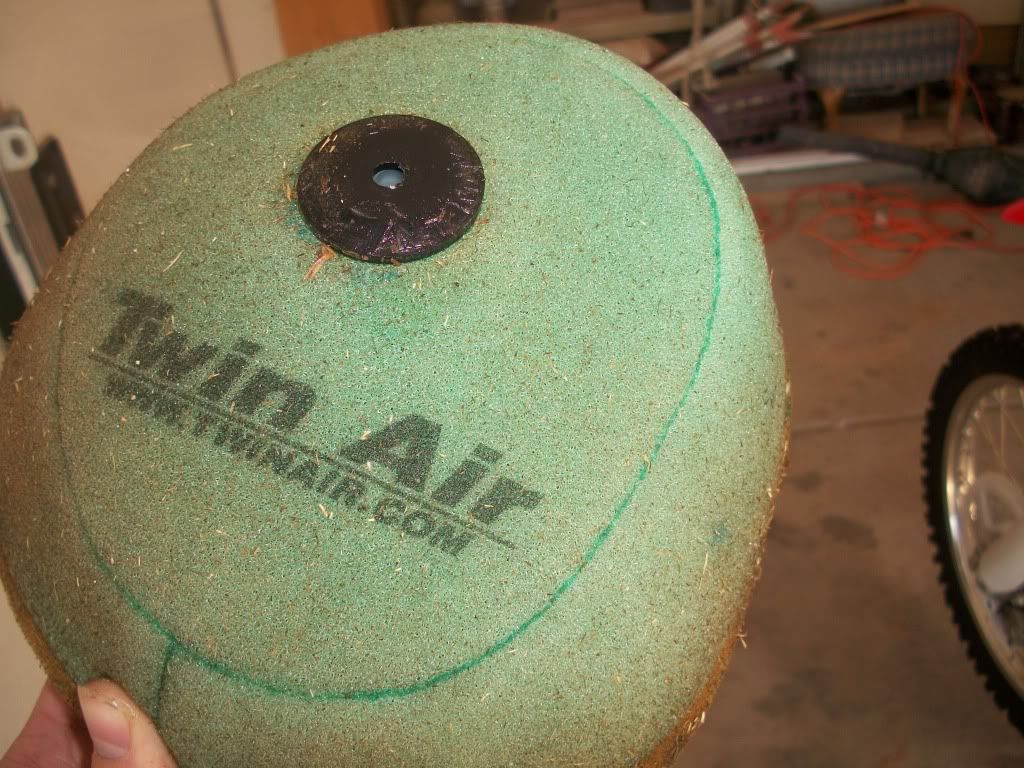 How dirty is this air filter? General Dirt Bike Discussion ThumperTalk