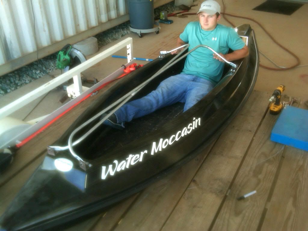 Water Moccasin Boat Seat For