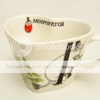 Moomin Valley Hart Mug Cup MOOMIN Yamaka Japan  