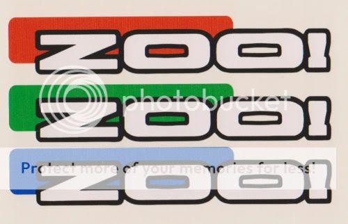 Zoo Trial Bike Frame Stickers Decals Cycle