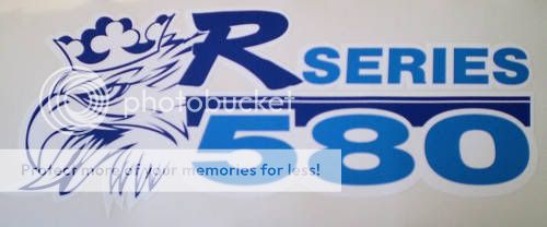 SCANIA GRIFFIN V8 R SERIES STICKER, DECALS  