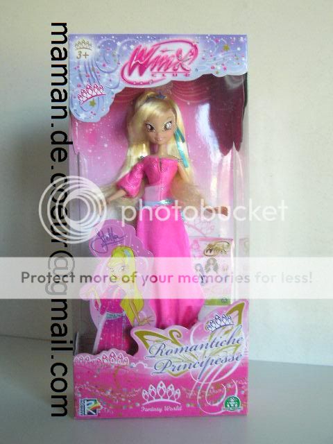 Winx Club Doll Princess Stella Romantic Gala Harmony Formal Gran Gala