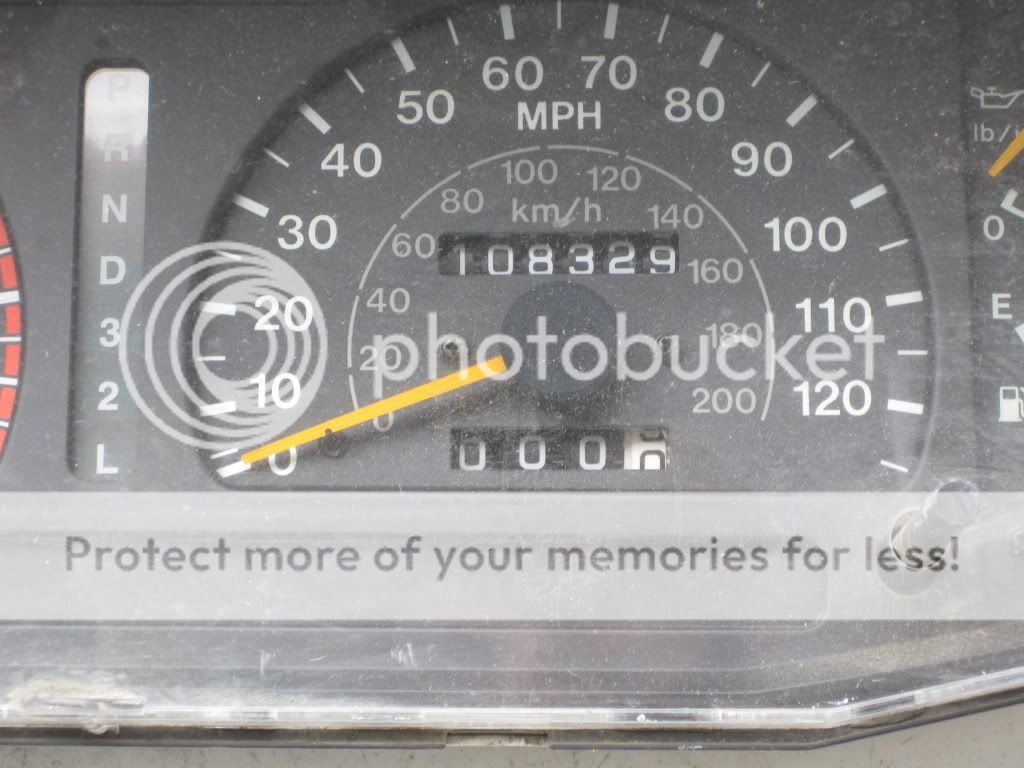 1995 1996 1997 Honda Passport Isuzu Rodeo Instrument Cluster Speedometer