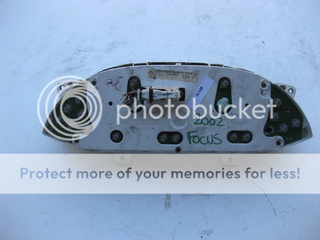 Ford focus 2002 remove instrument cluster