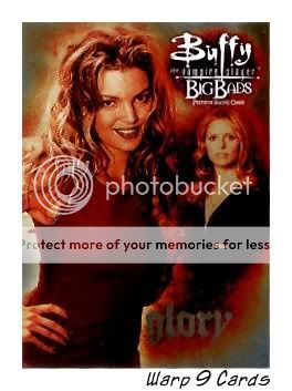 BUFFY BIG BADS PROMO CARD P UK   UK EXCLUSIVE   GLORY  